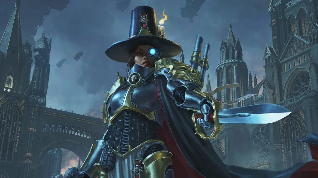 Inquisitor Greyfax | Warhammer 40,000 | Art by Lie Setiawan
