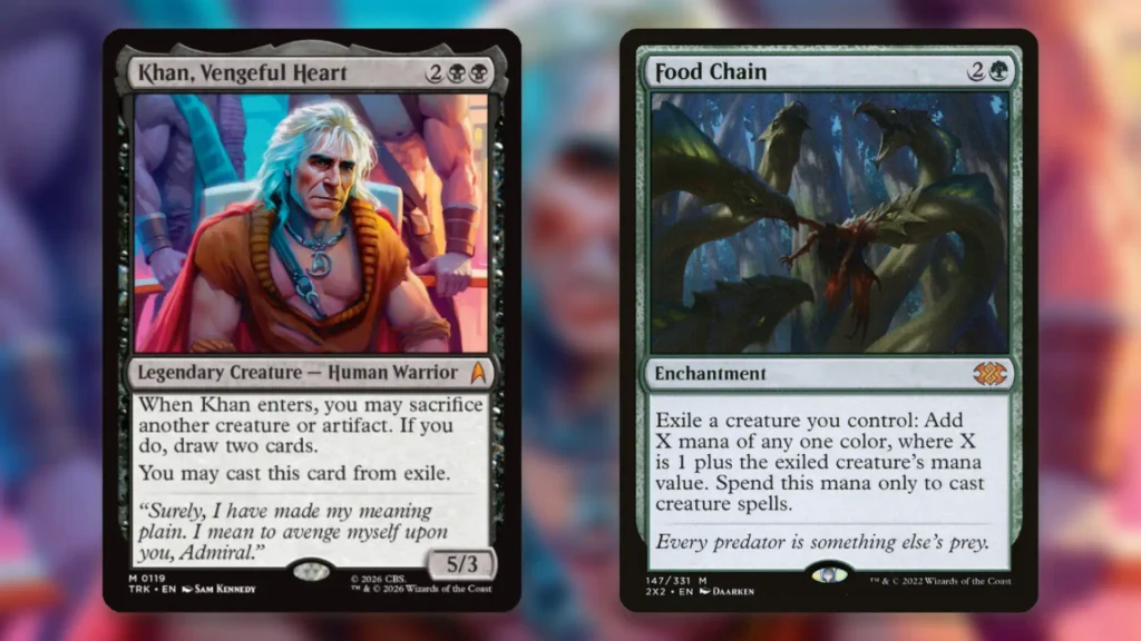 Khan Vengeful Heart MTG Food Chain