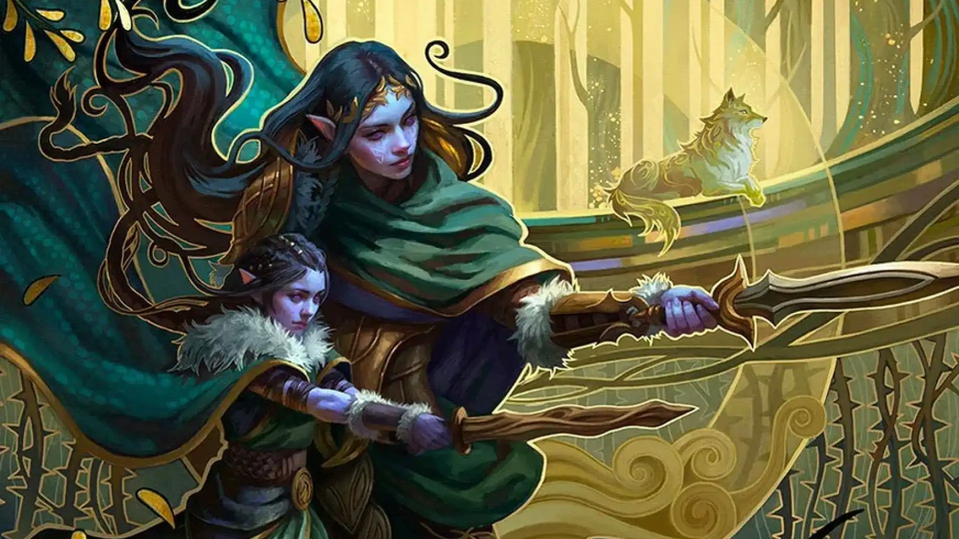 Lathril, Blade of the Elves | Secret Lair | Art by Magali Villeneuve