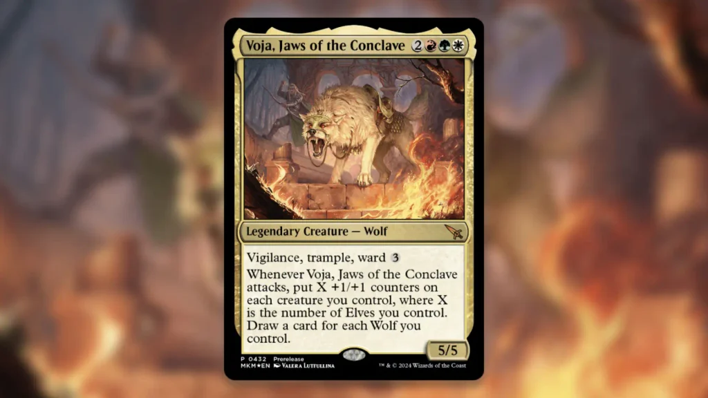 MTG Best Elves Voja Jaws of the Conclave