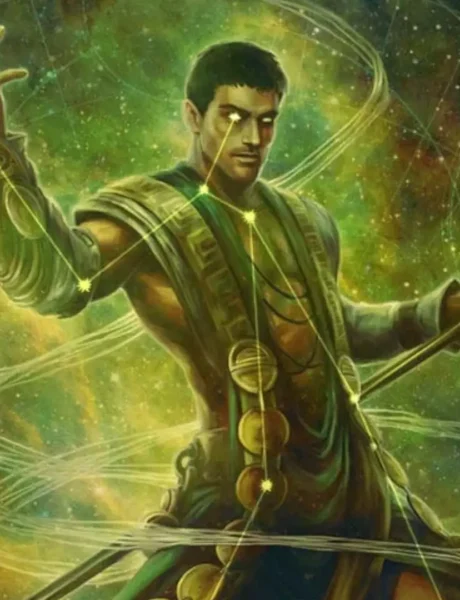 MTG Calix, Guided by Fate | March of the Machine: The Aftermath | Art by Jason A. Engle