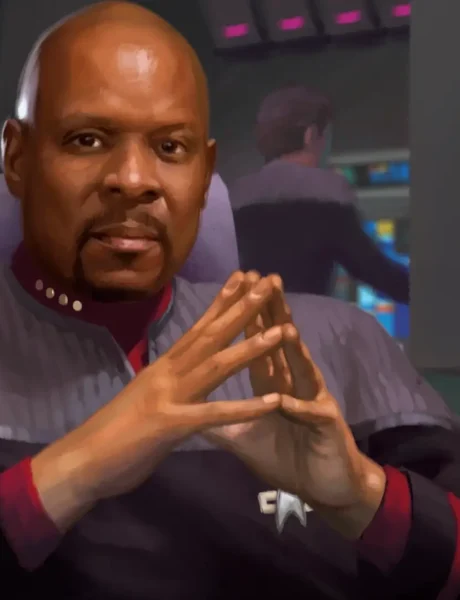 MTG Captain Benjamin Sisko | Star Trek | Art by Chris Rallis