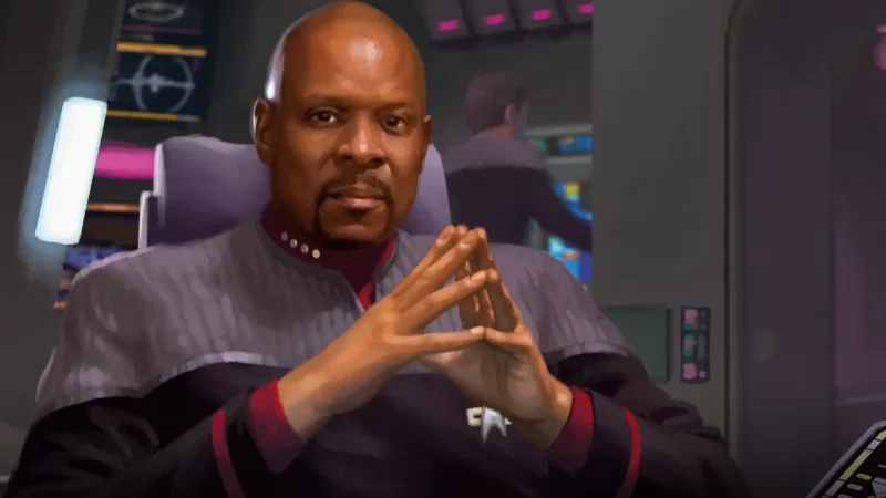 MTG Captain Benjamin Sisko | Star Trek | Art by Chris Rallis