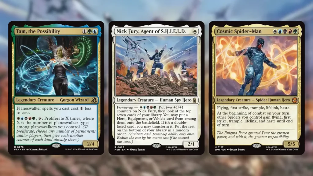 MTG Five Color Commanders