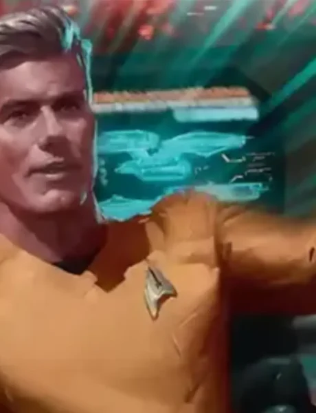 Hit It! | Star Trek | Art by Aaron J. Riley.