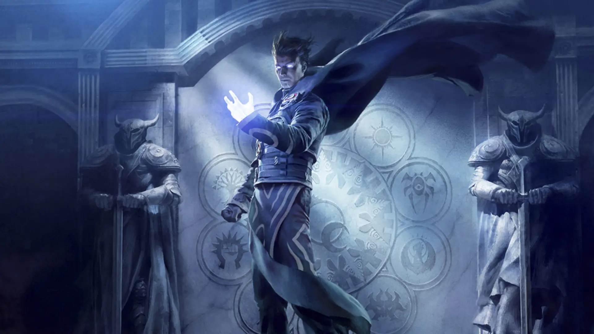 Jace, the Living Guildpact | Magic 2015 | Art by Chase Stone