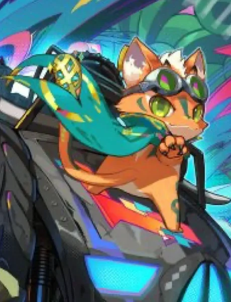 Loot, the Pathfinder | Aetherdrift | Art by Tetsu Kurosawa