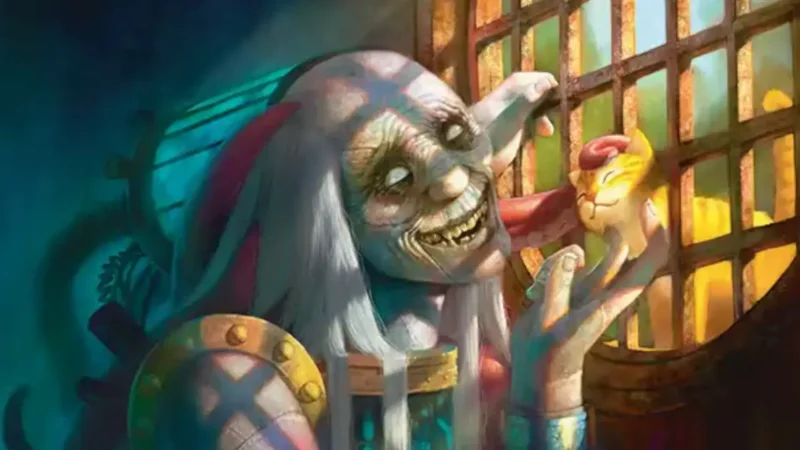 Olag and Miau, New Friends | Mystery Booster: Commander Edition | Art by Steve Argyle