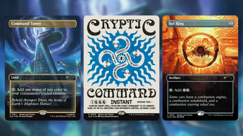 MTG Secret Lair Promo Swapped Cards