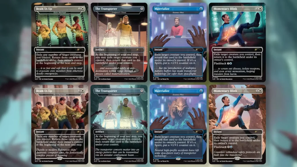 MTG Star Trek Beam Me Up! Secret Lair Drop