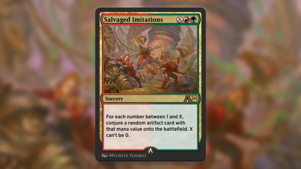 Reality Fracture Alchemy Spoilers Salvaged Imitations