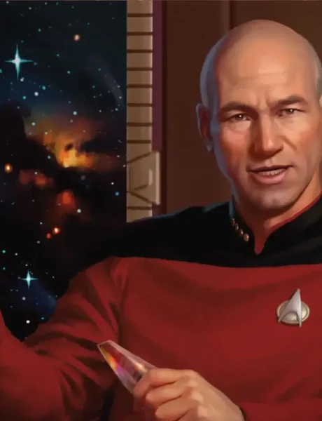 Unused MTG Star Trek Beginner Box Art | Art by Chris Rallis
