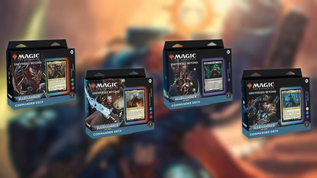 Warhammer 40K Commander Deck Reprint
