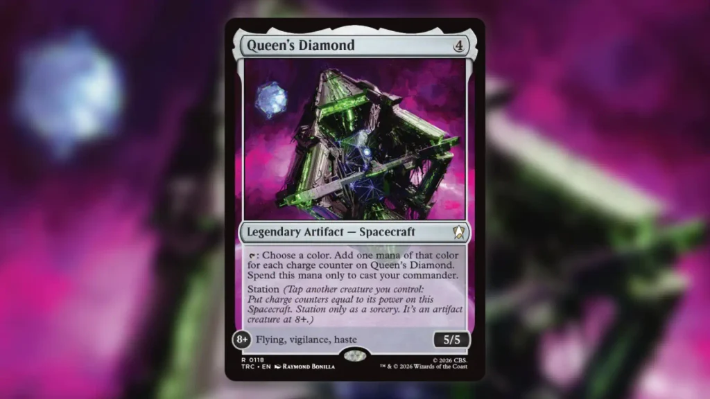 We Are The Borg MTG Queen's Diamond