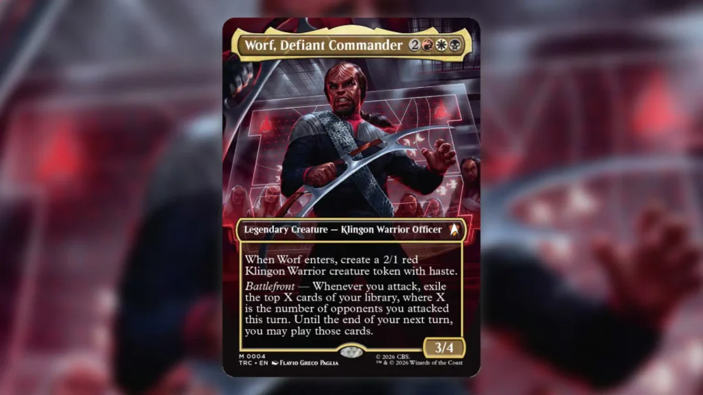 Worf Defiant Commander